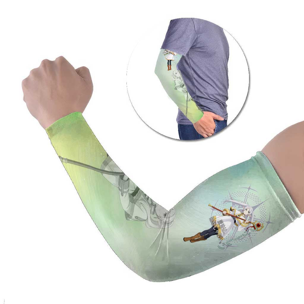 Frieren Frieren Beyond Journey’s End Arm Sleeves Ethereal Fantasy Anime Style