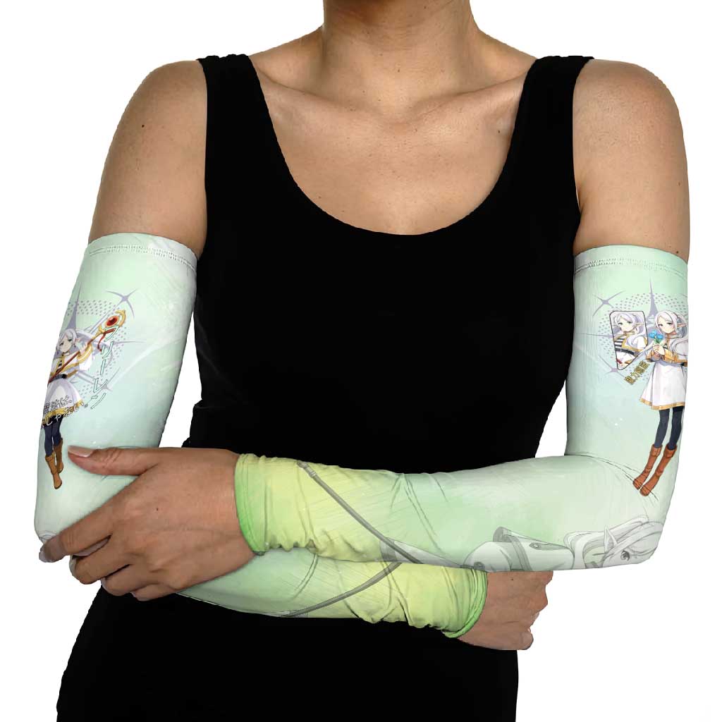 Frieren Frieren Beyond Journey’s End Arm Sleeves Ethereal Fantasy Anime Style