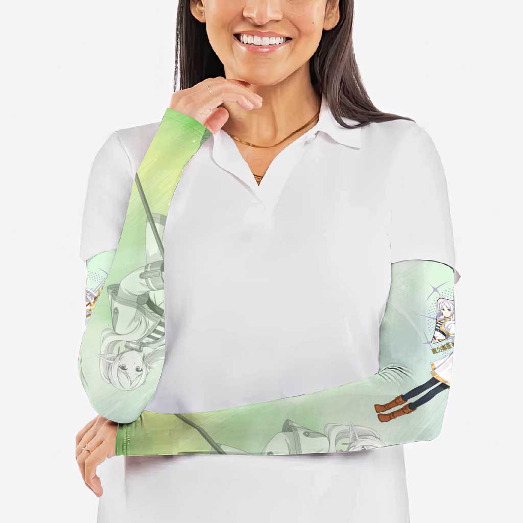 Frieren Frieren Beyond Journey’s End Arm Sleeves Ethereal Fantasy Anime Style