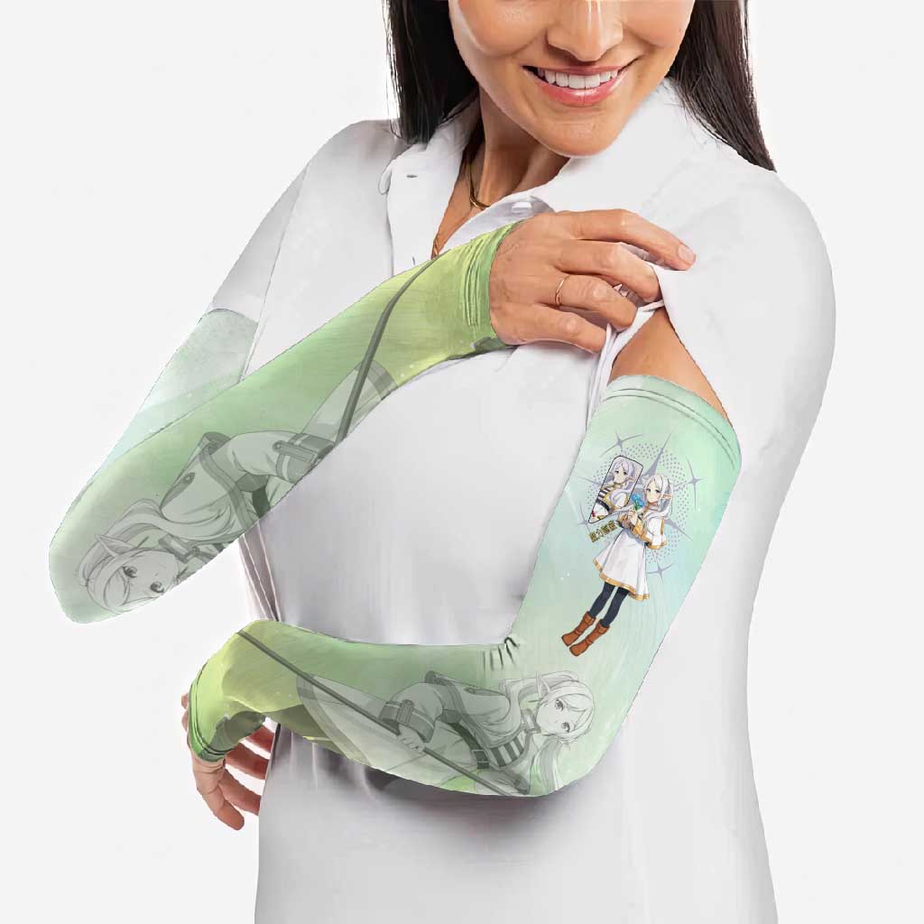 Frieren Frieren Beyond Journey’s End Arm Sleeves Ethereal Fantasy Anime Style