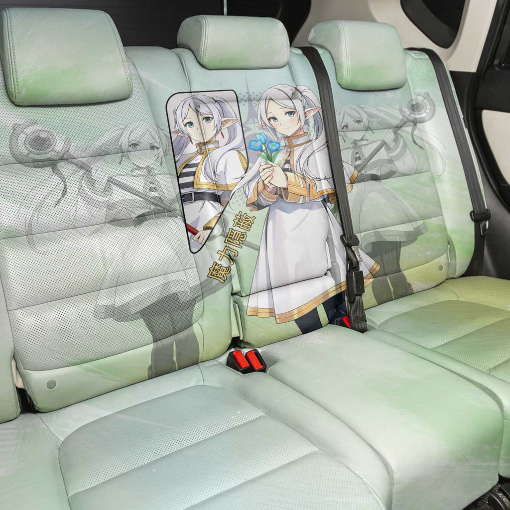 Frieren Frieren Beyond Journey’s End Back Car Seat Cover Ethereal Fantasy Anime Style