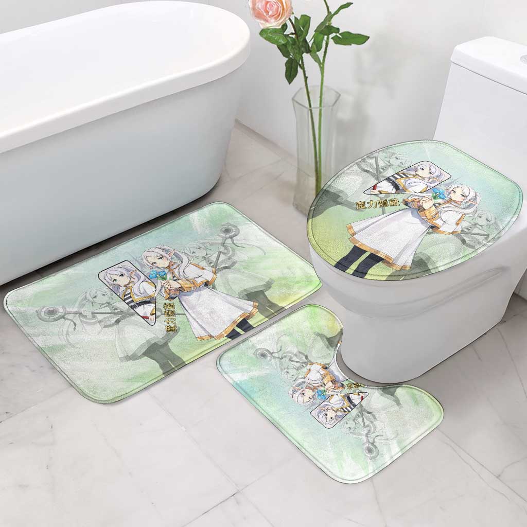 Frieren Frieren Beyond Journey’s End Bathroom Set Ethereal Fantasy Anime Style