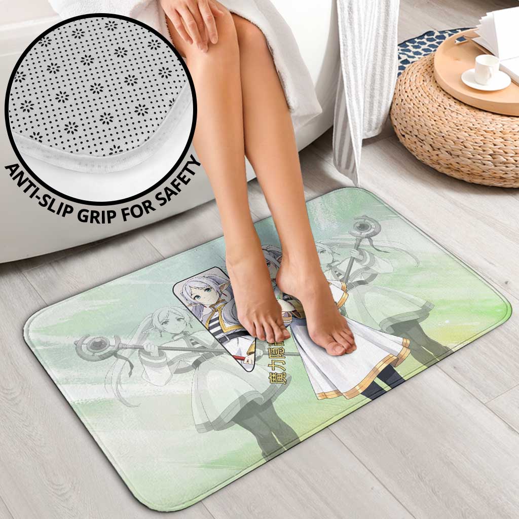 Frieren Frieren Beyond Journey’s End Bathroom Set Ethereal Fantasy Anime Style
