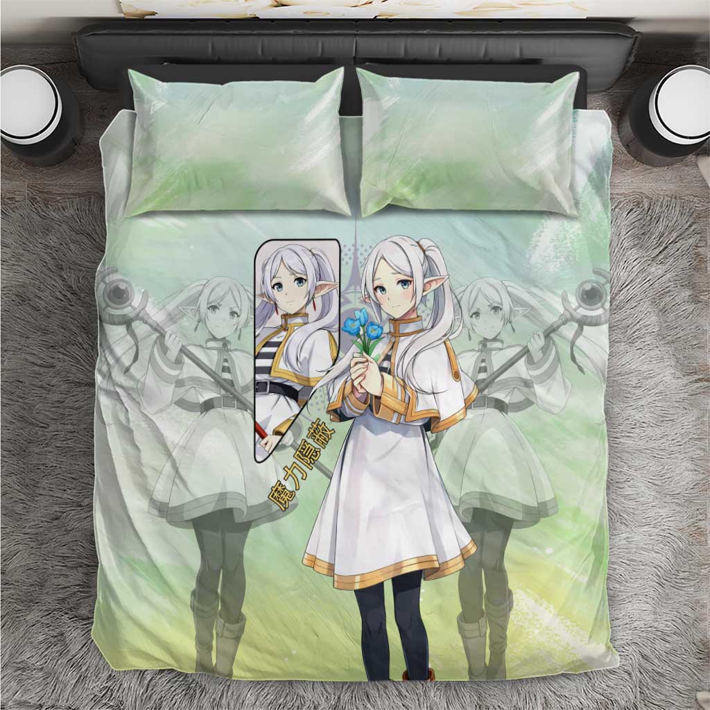 Frieren Frieren Beyond Journey’s End Bedding Set Ethereal Fantasy Anime Style