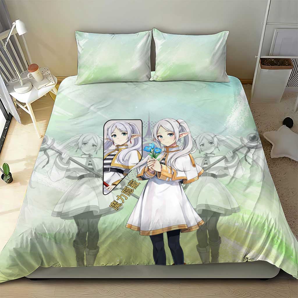Frieren Frieren Beyond Journey’s End Bedding Set Ethereal Fantasy Anime Style