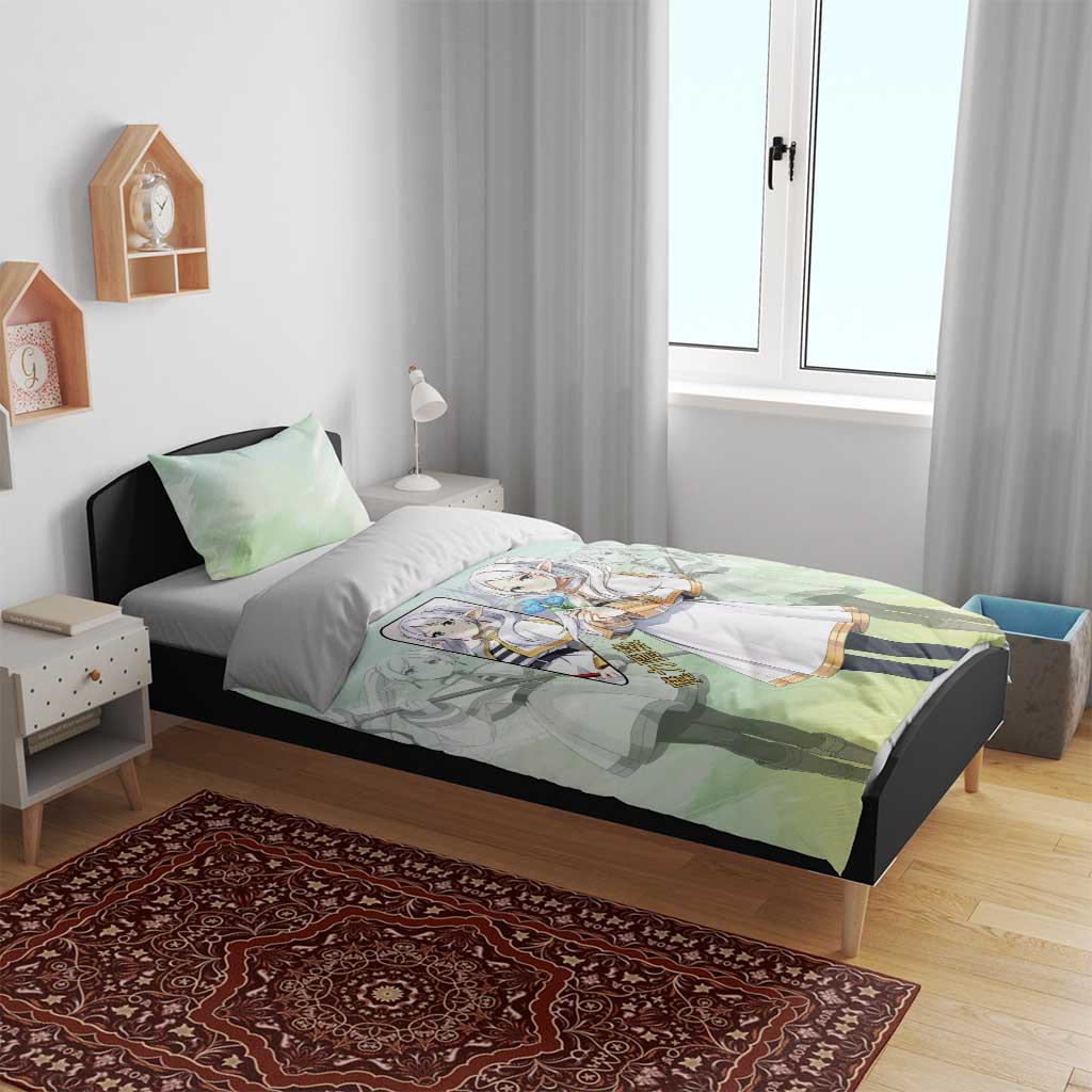 Frieren Frieren Beyond Journey’s End Bedding Set Ethereal Fantasy Anime Style