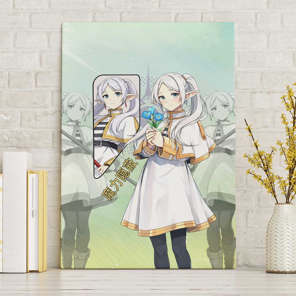 Frieren Frieren Beyond Journey’s End Canvas Wall Art Ethereal Fantasy Anime Style