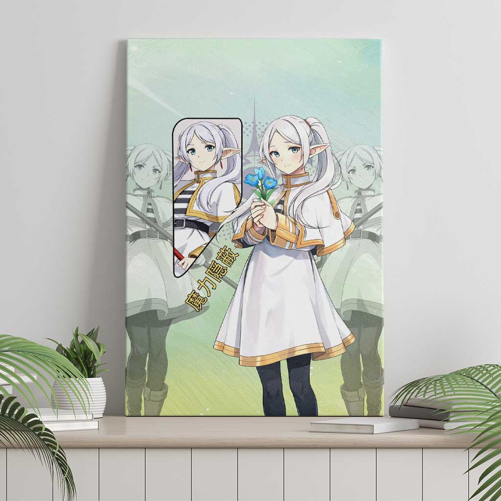 Frieren Frieren Beyond Journey’s End Canvas Wall Art Ethereal Fantasy Anime Style