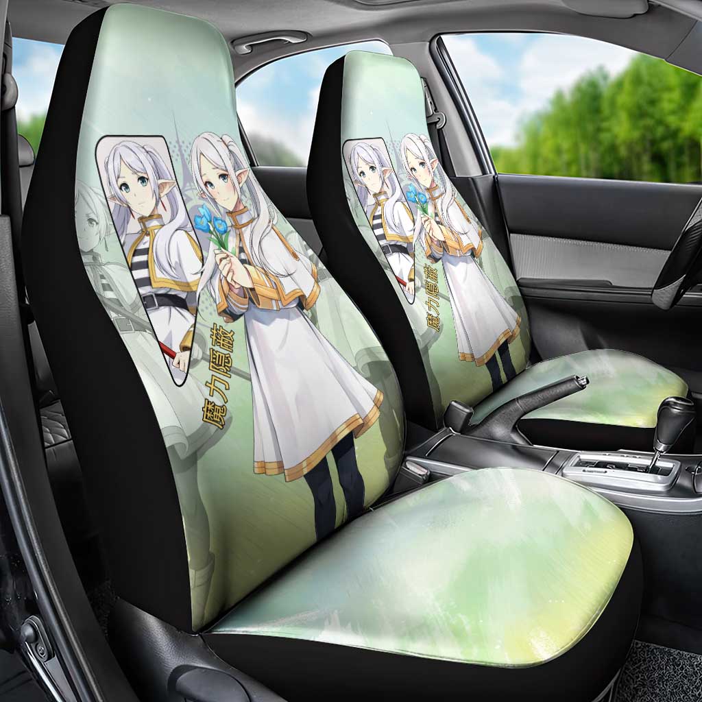 Frieren Frieren Beyond Journey’s End Car Seat Cover Ethereal Fantasy Anime Style