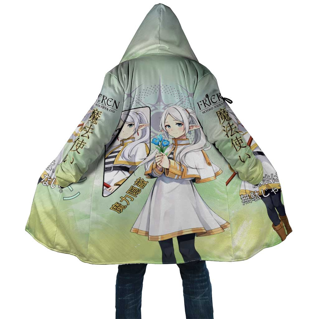 Frieren Frieren Beyond Journey’s End Cloak Ethereal Fantasy Anime Style