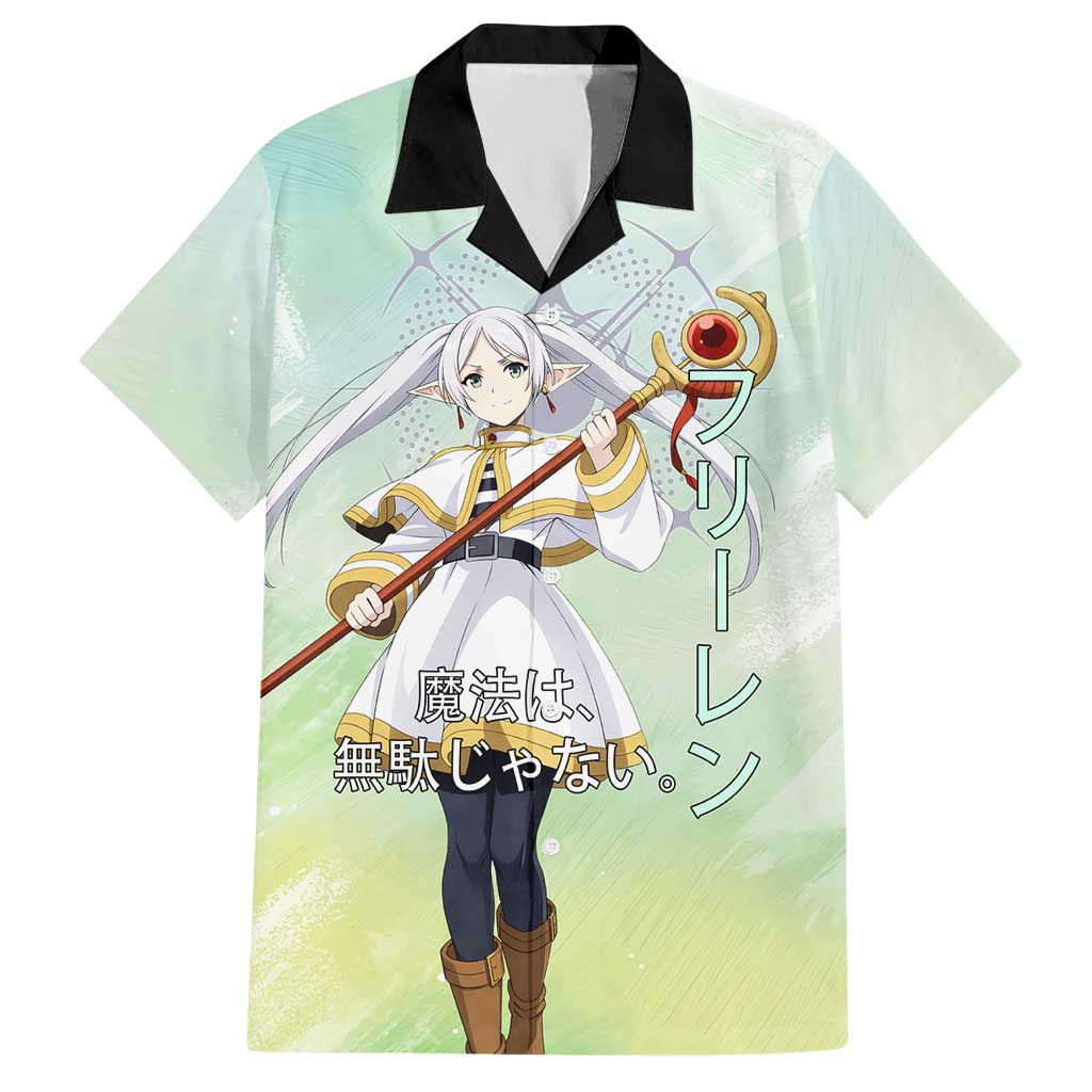 Frieren Frieren Beyond Journey’s End Hawaiian Shirt Ethereal Fantasy Anime Style