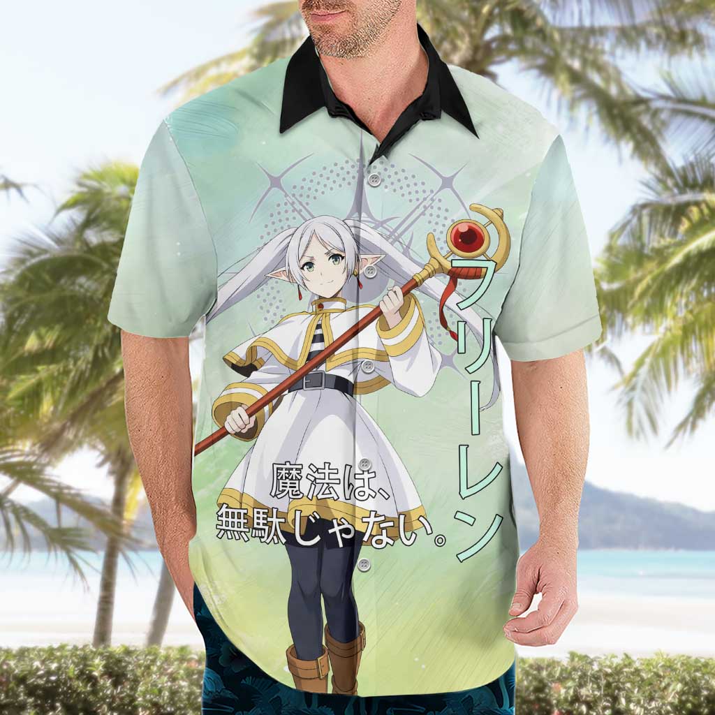 Frieren Frieren Beyond Journey’s End Hawaiian Shirt Ethereal Fantasy Anime Style