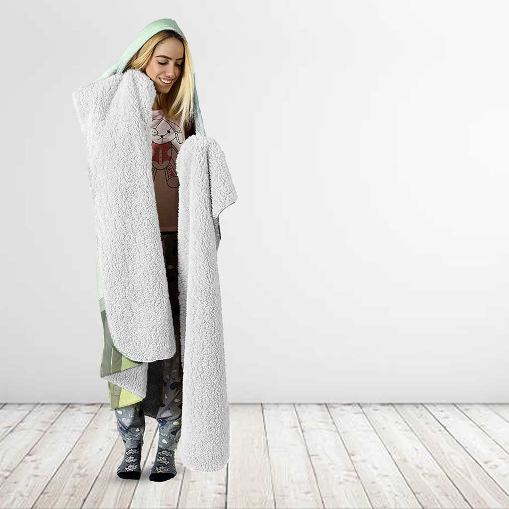 Frieren Frieren Beyond Journey’s End Hooded Blanket Ethereal Fantasy Anime Style