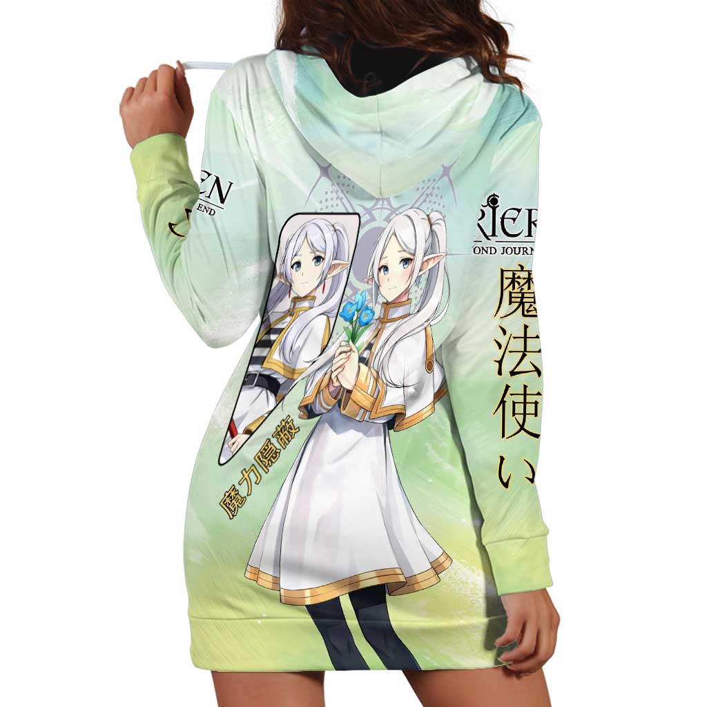 Frieren Frieren Beyond Journey’s End Hoodie Dress Ethereal Fantasy Anime Style