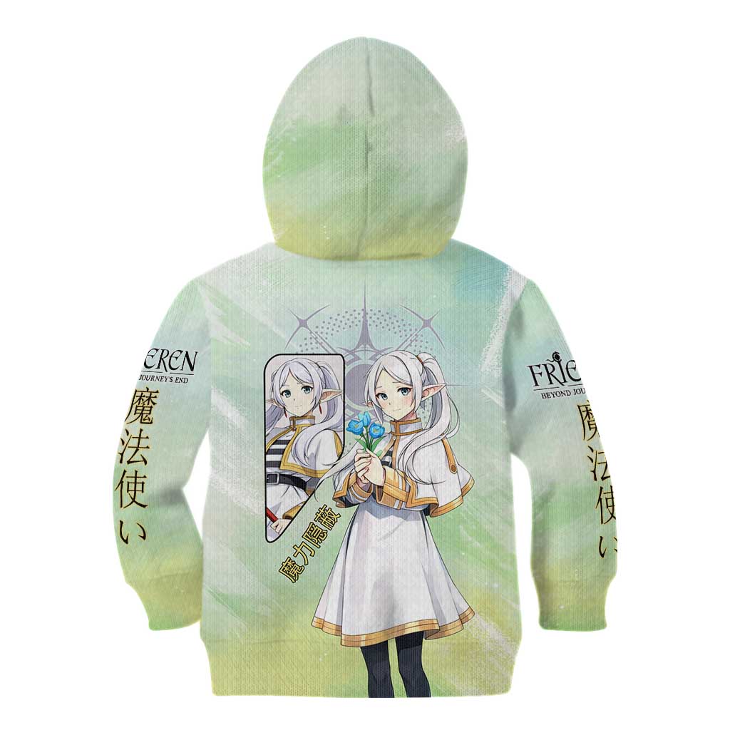 Frieren Frieren Beyond Journey’s End Kid Hoodie Ethereal Fantasy Anime Style