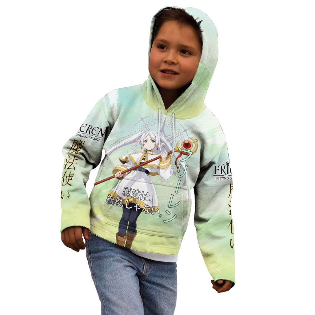 Frieren Frieren Beyond Journey’s End Kid Hoodie Ethereal Fantasy Anime Style