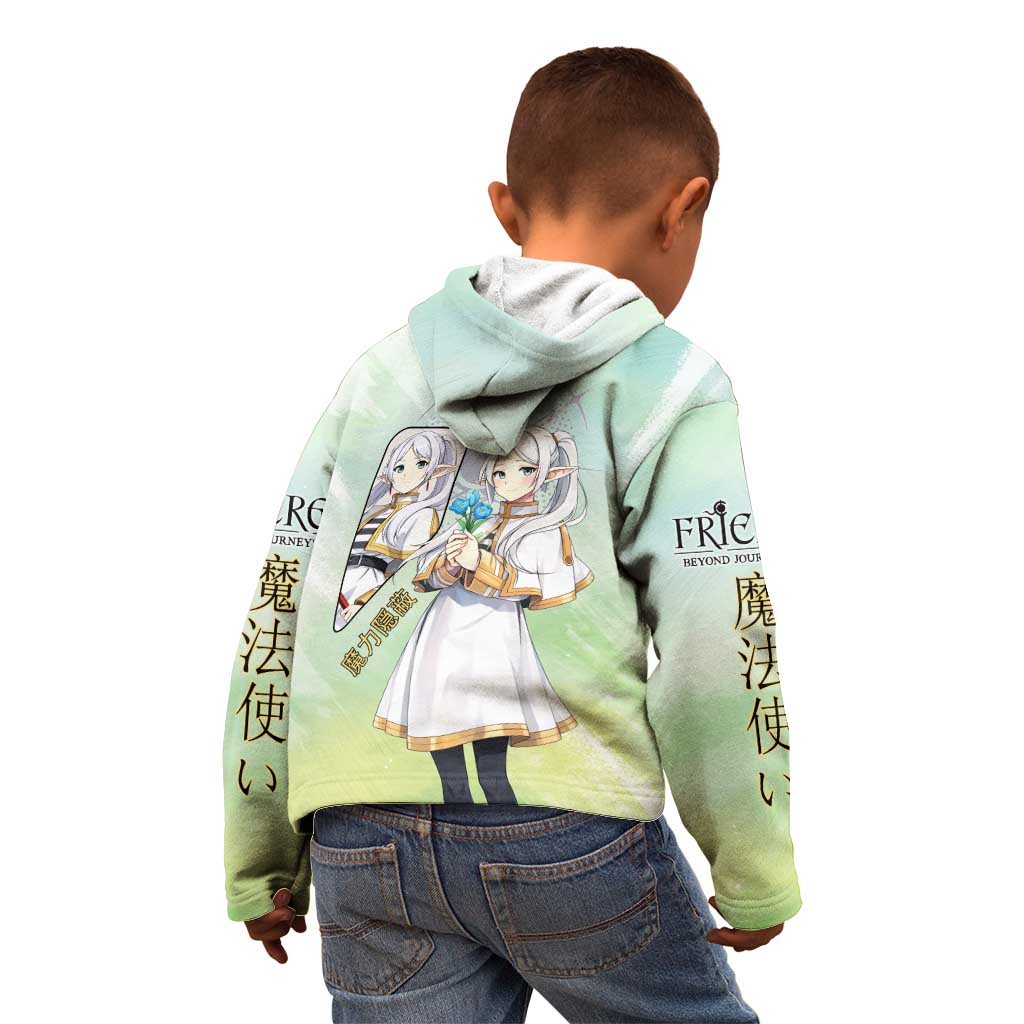 Frieren Frieren Beyond Journey’s End Kid Hoodie Ethereal Fantasy Anime Style