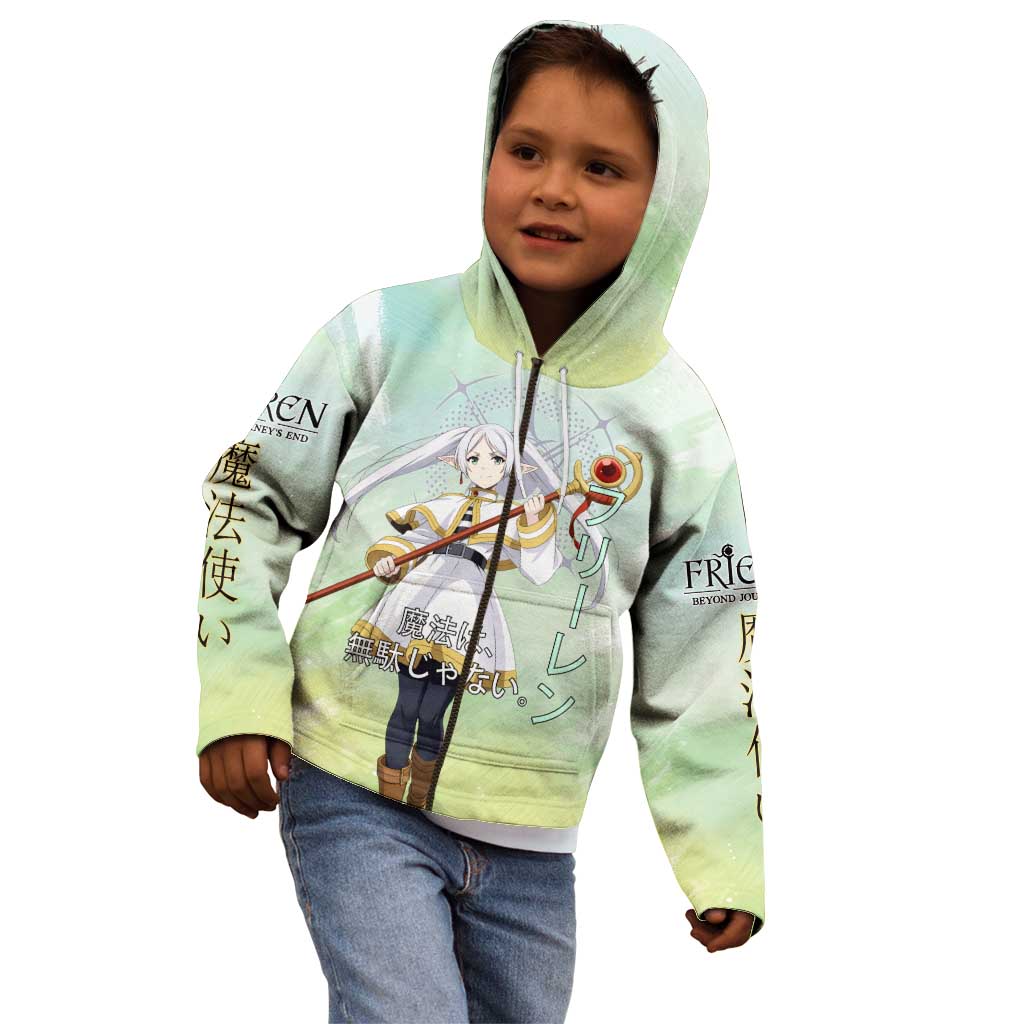 Frieren Frieren Beyond Journey’s End Kid Hoodie Ethereal Fantasy Anime Style