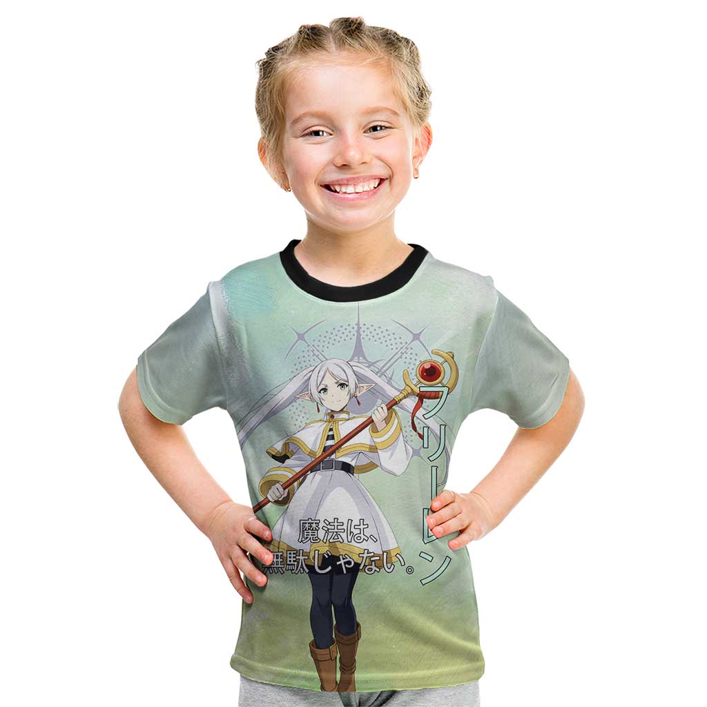 Frieren Frieren Beyond Journey’s End Kid T Shirt Ethereal Fantasy Anime Style