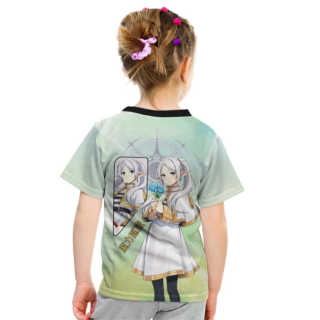 Frieren Frieren Beyond Journey’s End Kid T Shirt Ethereal Fantasy Anime Style