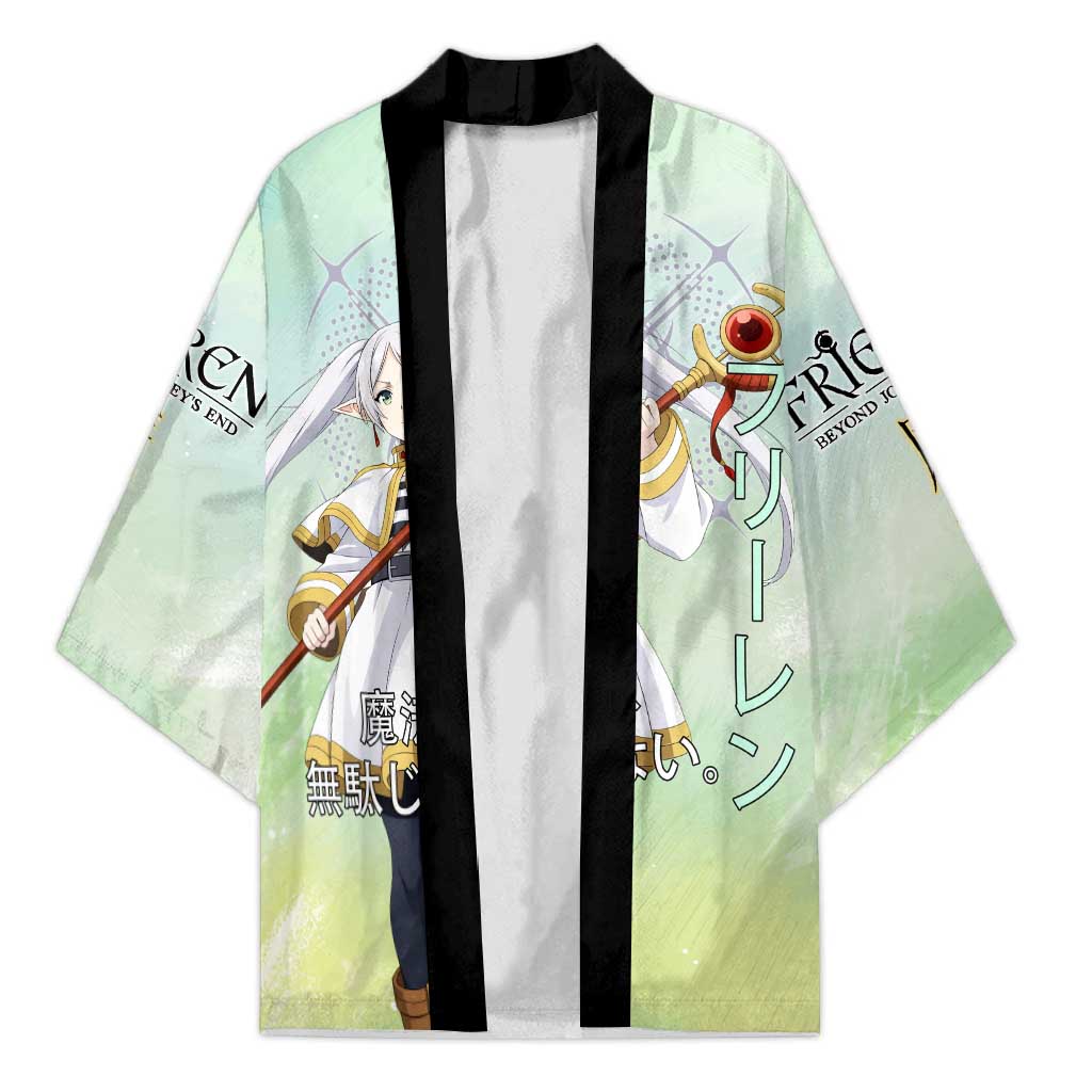 Frieren Frieren Beyond Journey’s End Kimono Ethereal Fantasy Anime Style