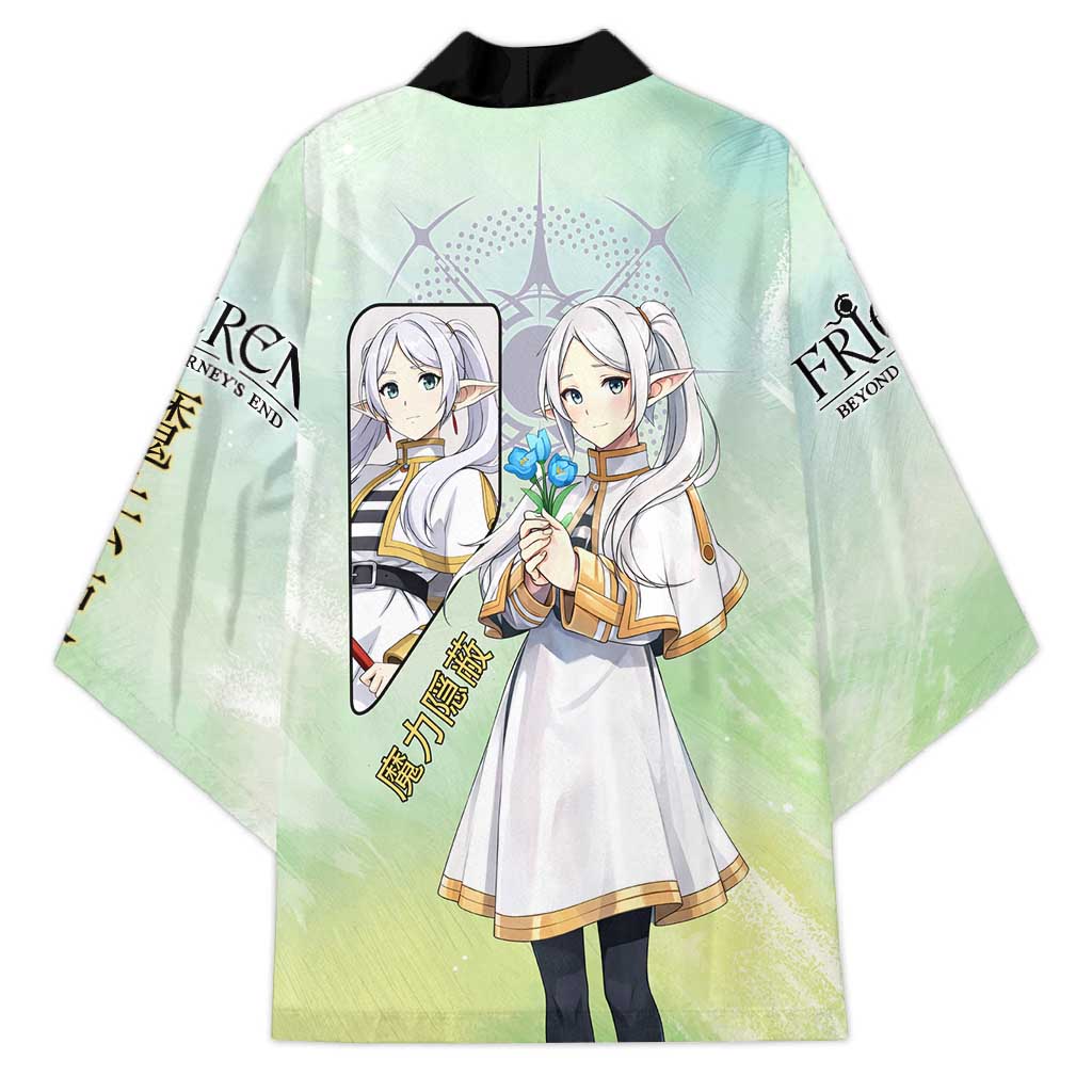 Frieren Frieren Beyond Journey’s End Kimono Ethereal Fantasy Anime Style