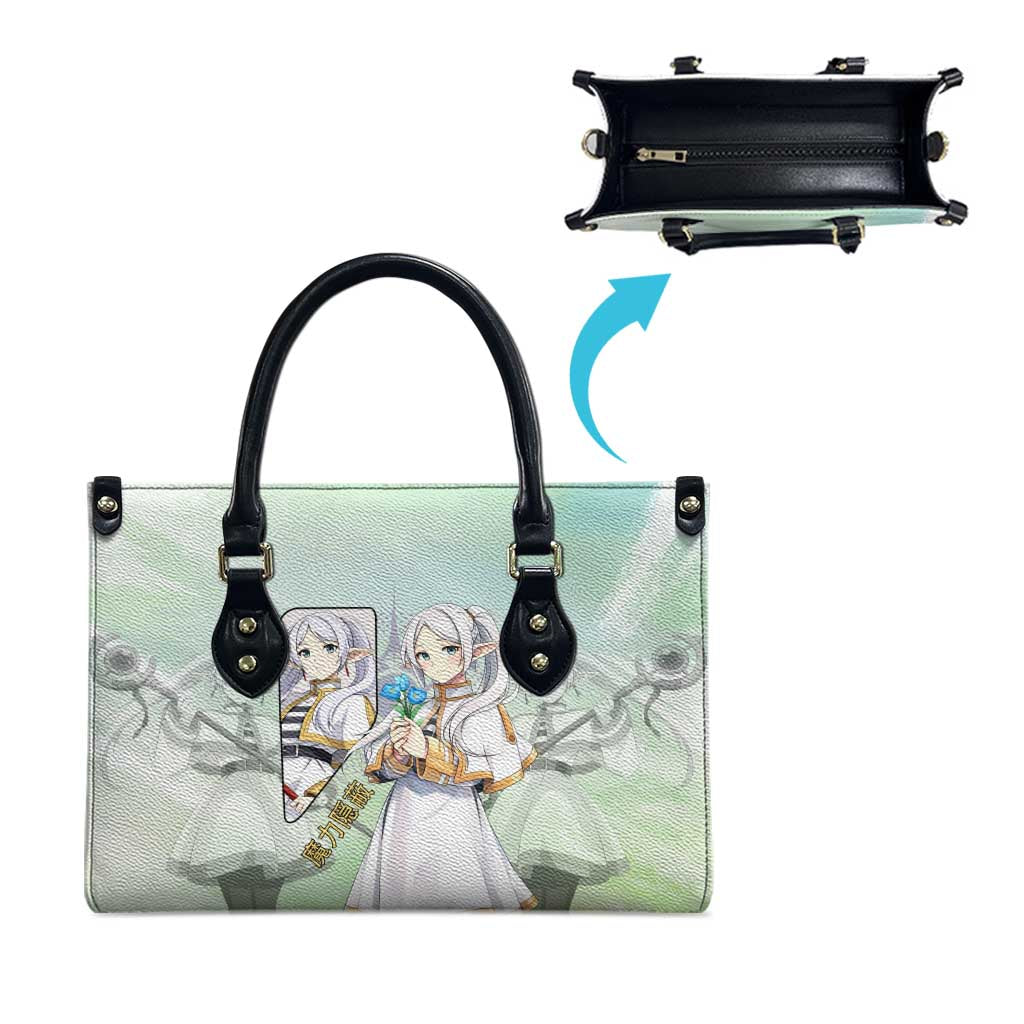 Frieren Frieren Beyond Journey’s End Leather Bag Ethereal Fantasy Anime Style