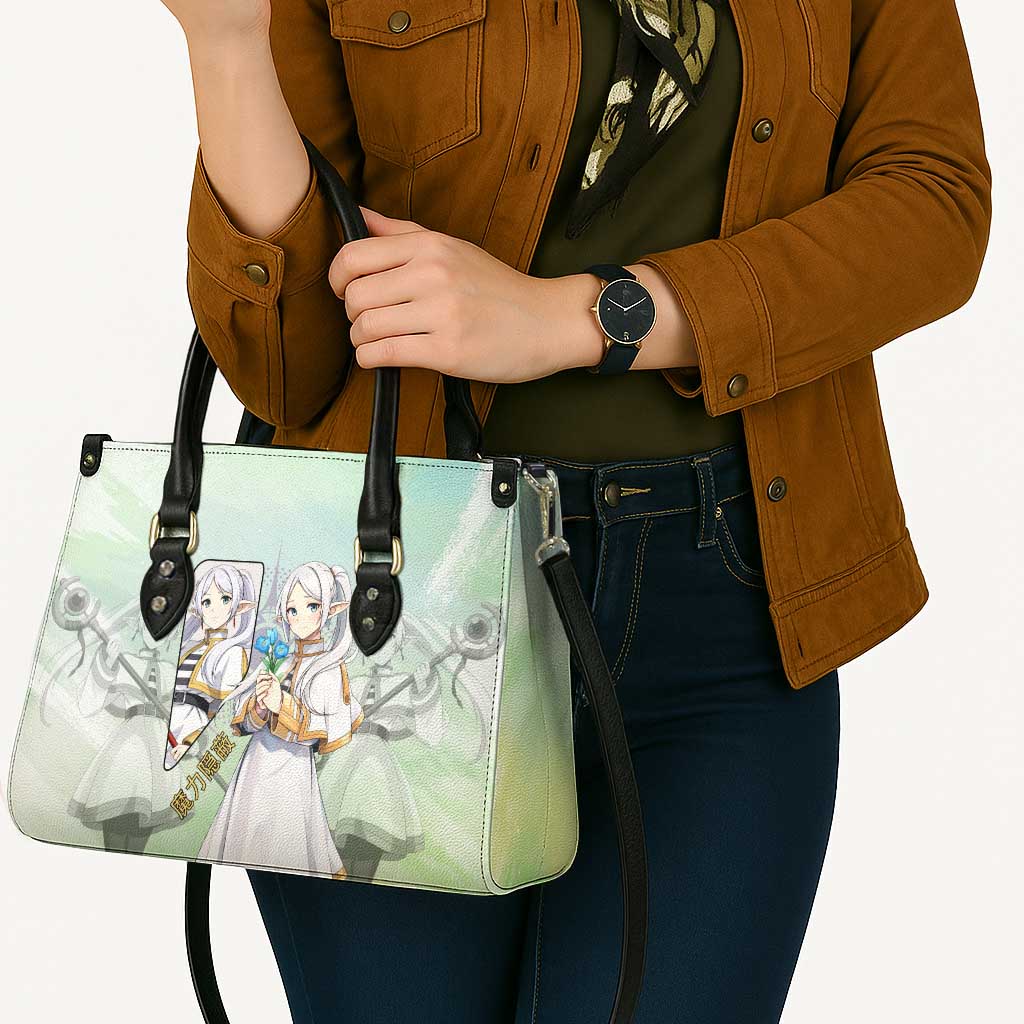 Frieren Frieren Beyond Journey’s End Leather Bag Ethereal Fantasy Anime Style