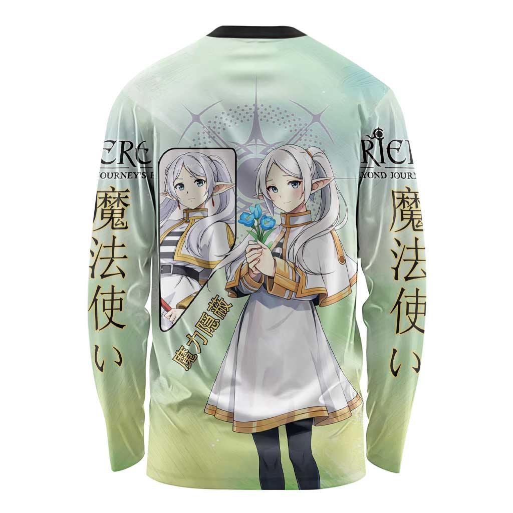 Frieren Frieren Beyond Journey’s End Long Sleeve Shirt Ethereal Fantasy Anime Style