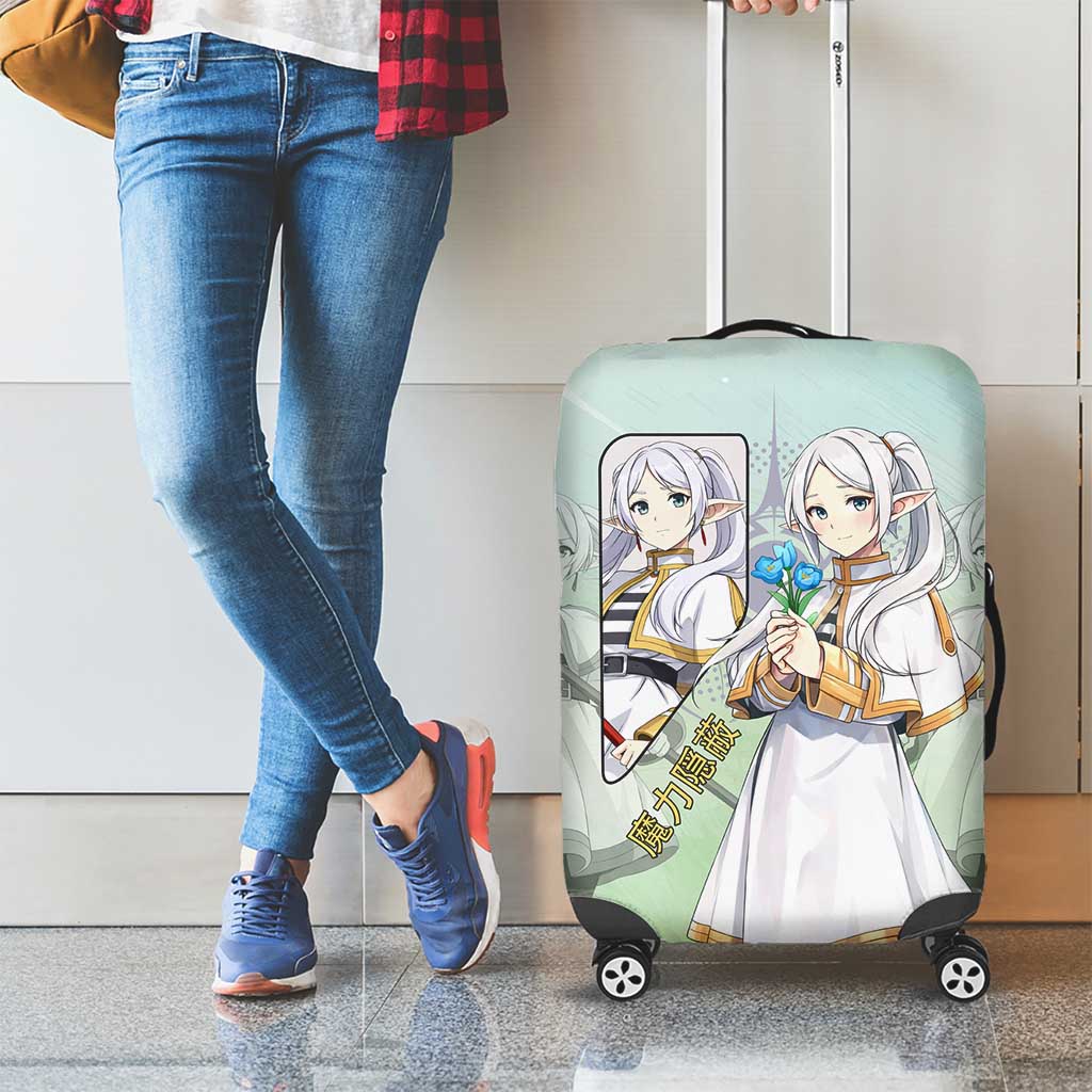 Frieren Frieren Beyond Journey’s End Luggage Cover Ethereal Fantasy Anime Style