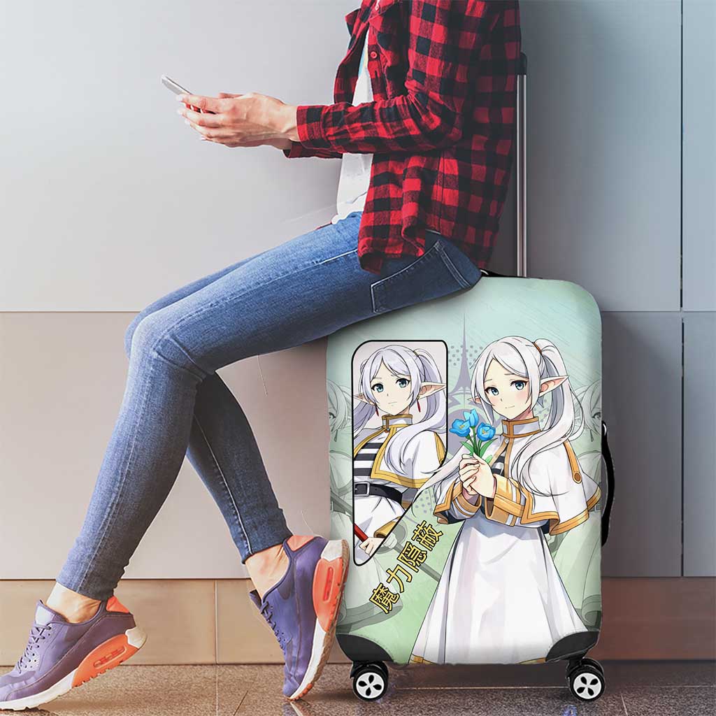 Frieren Frieren Beyond Journey’s End Luggage Cover Ethereal Fantasy Anime Style