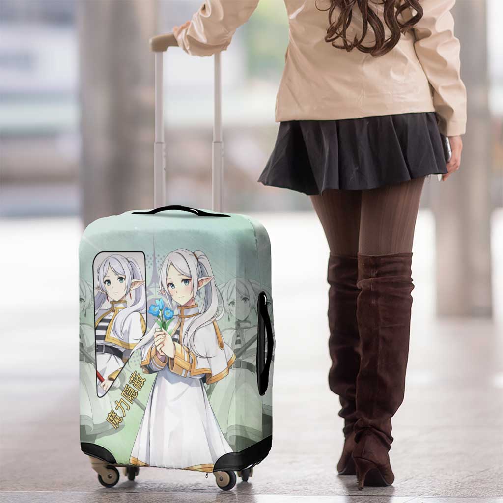Frieren Frieren Beyond Journey’s End Luggage Cover Ethereal Fantasy Anime Style