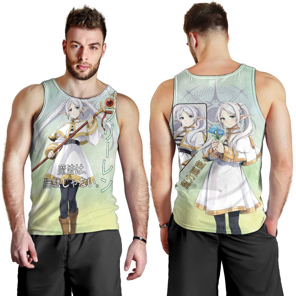 Frieren Frieren Beyond Journey’s End Men Tank Top Ethereal Fantasy Anime Style