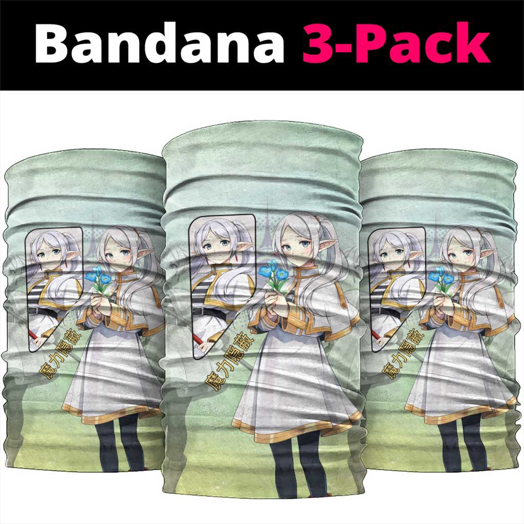 Frieren Frieren Beyond Journey’s End Neck Gaiter Ethereal Fantasy Anime Style