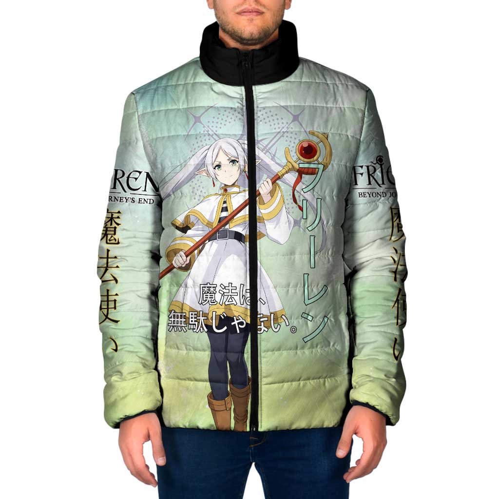 Frieren Frieren Beyond Journey’s End Padded Jacket Ethereal Fantasy Anime Style