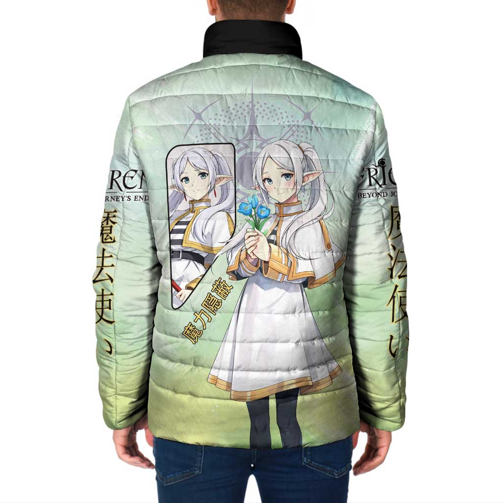 Frieren Frieren Beyond Journey’s End Padded Jacket Ethereal Fantasy Anime Style