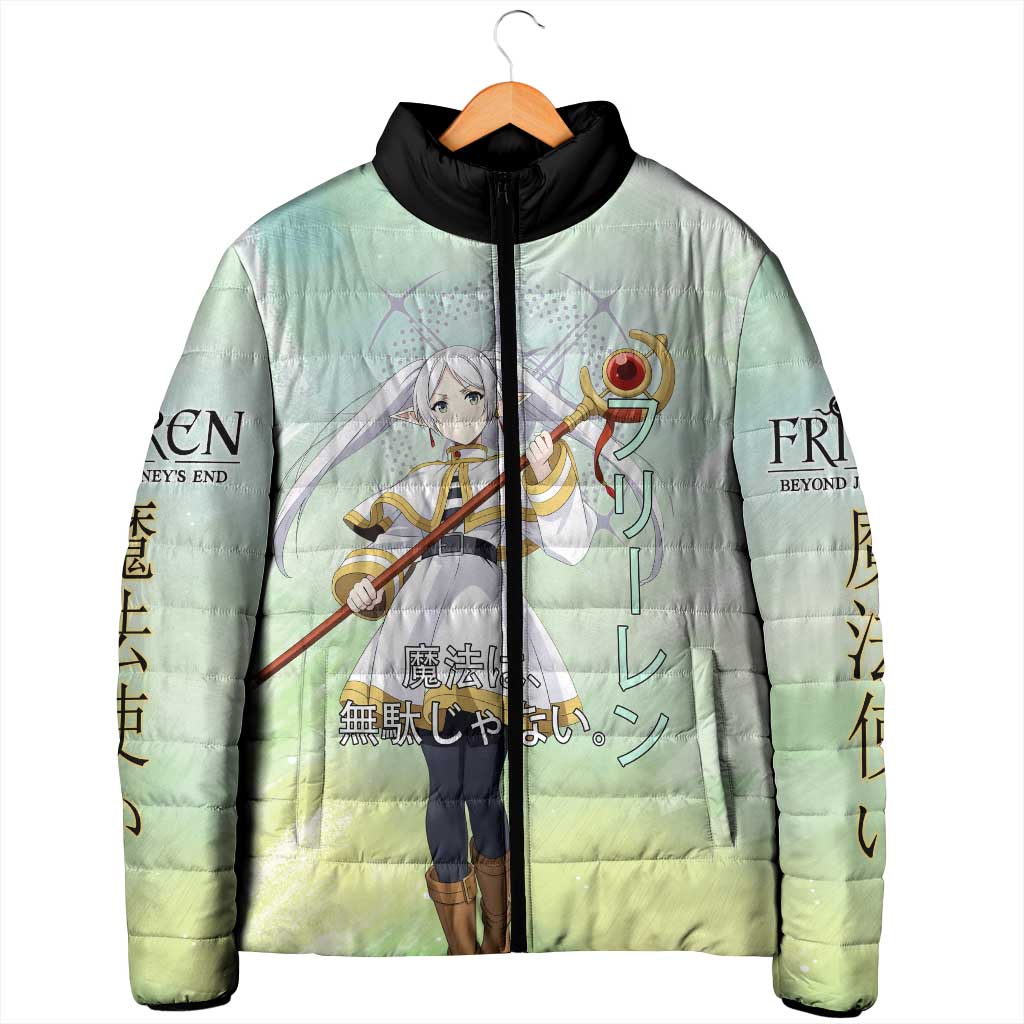 Frieren Frieren Beyond Journey’s End Padded Jacket Ethereal Fantasy Anime Style