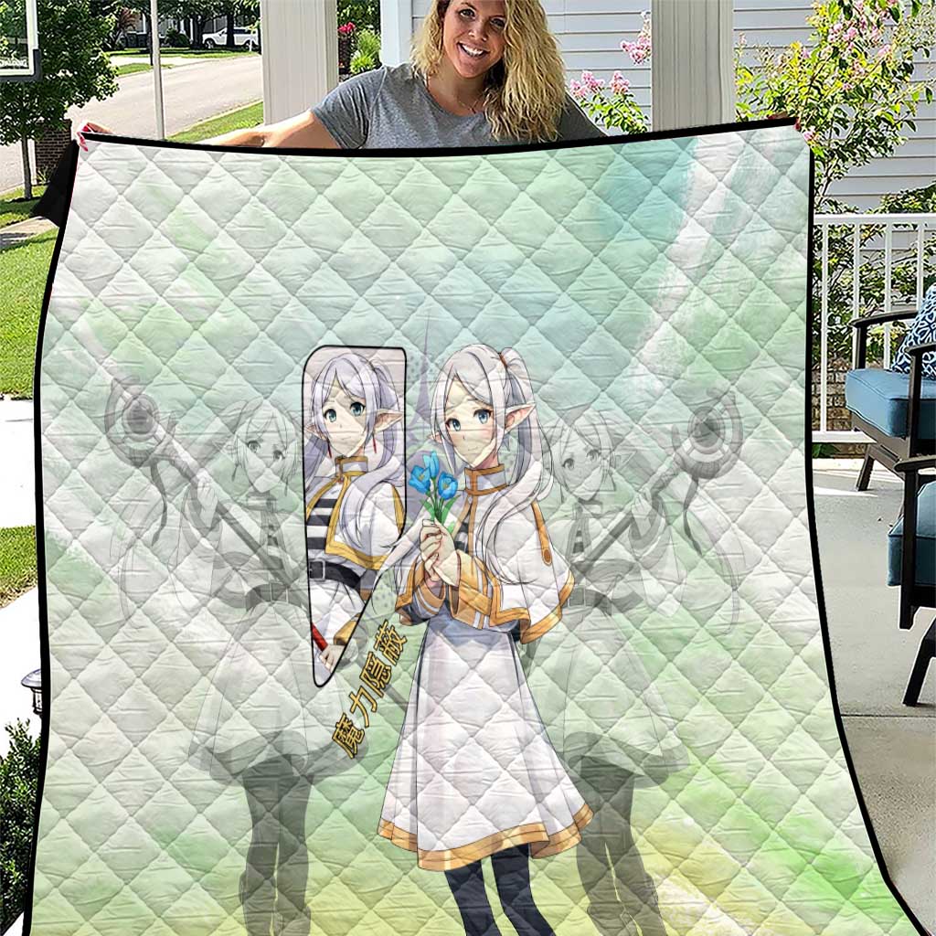Frieren Frieren Beyond Journey’s End Quilt Ethereal Fantasy Anime Style