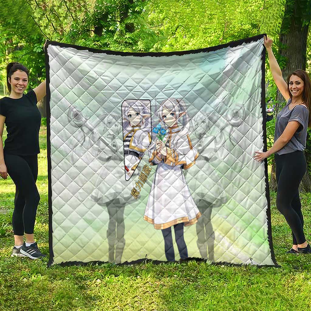 Frieren Frieren Beyond Journey’s End Quilt Ethereal Fantasy Anime Style
