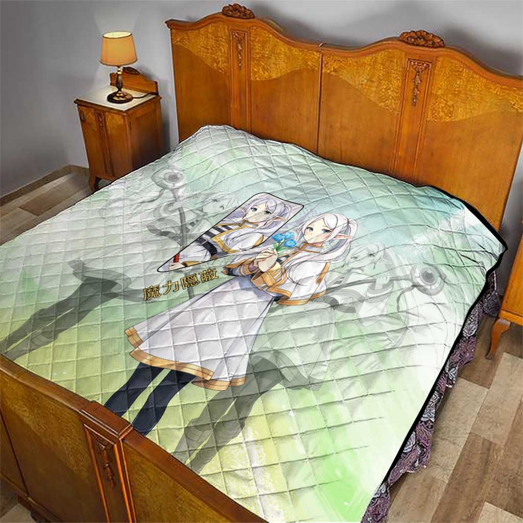 Frieren Frieren Beyond Journey’s End Quilt Ethereal Fantasy Anime Style