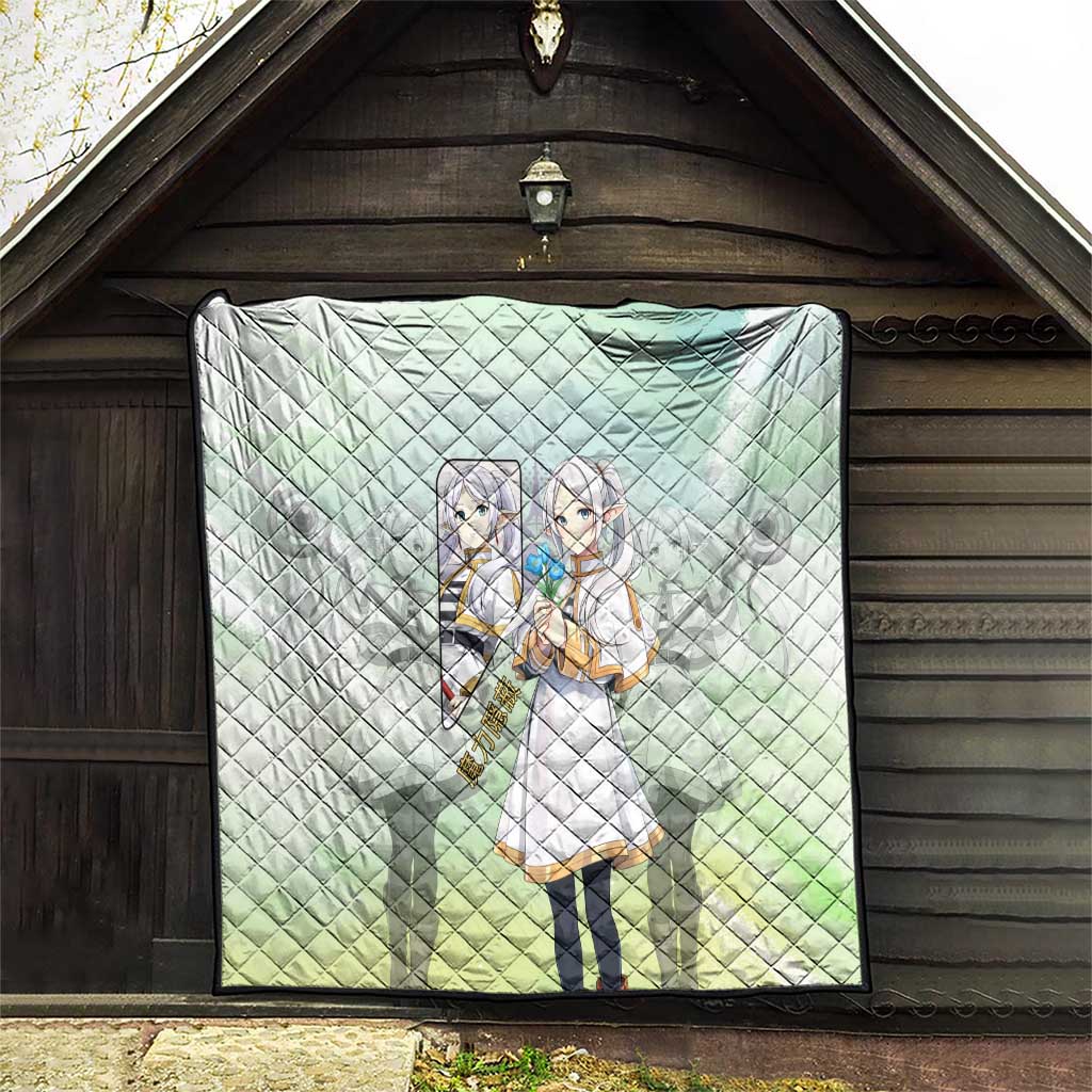 Frieren Frieren Beyond Journey’s End Quilt Ethereal Fantasy Anime Style