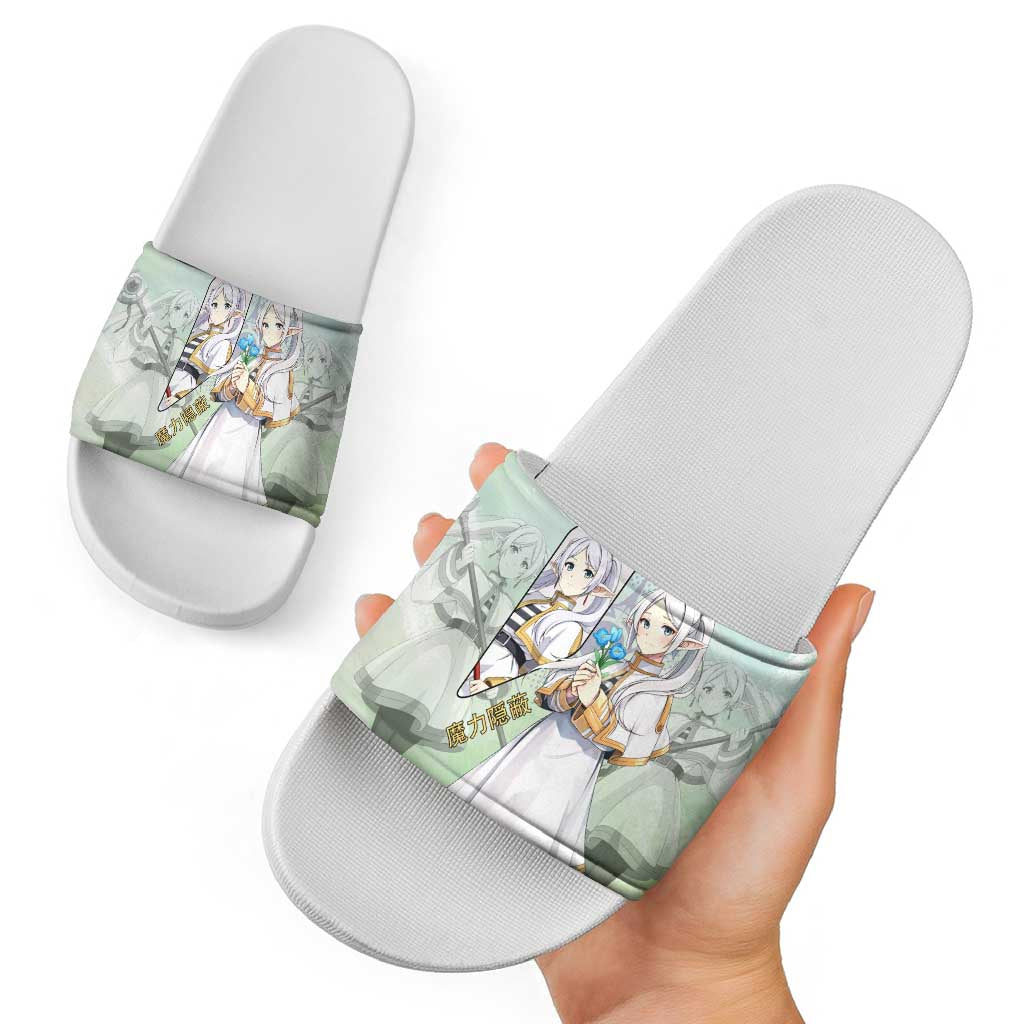 Frieren Frieren Beyond Journey’s End Slide Sandals Ethereal Fantasy Anime Style