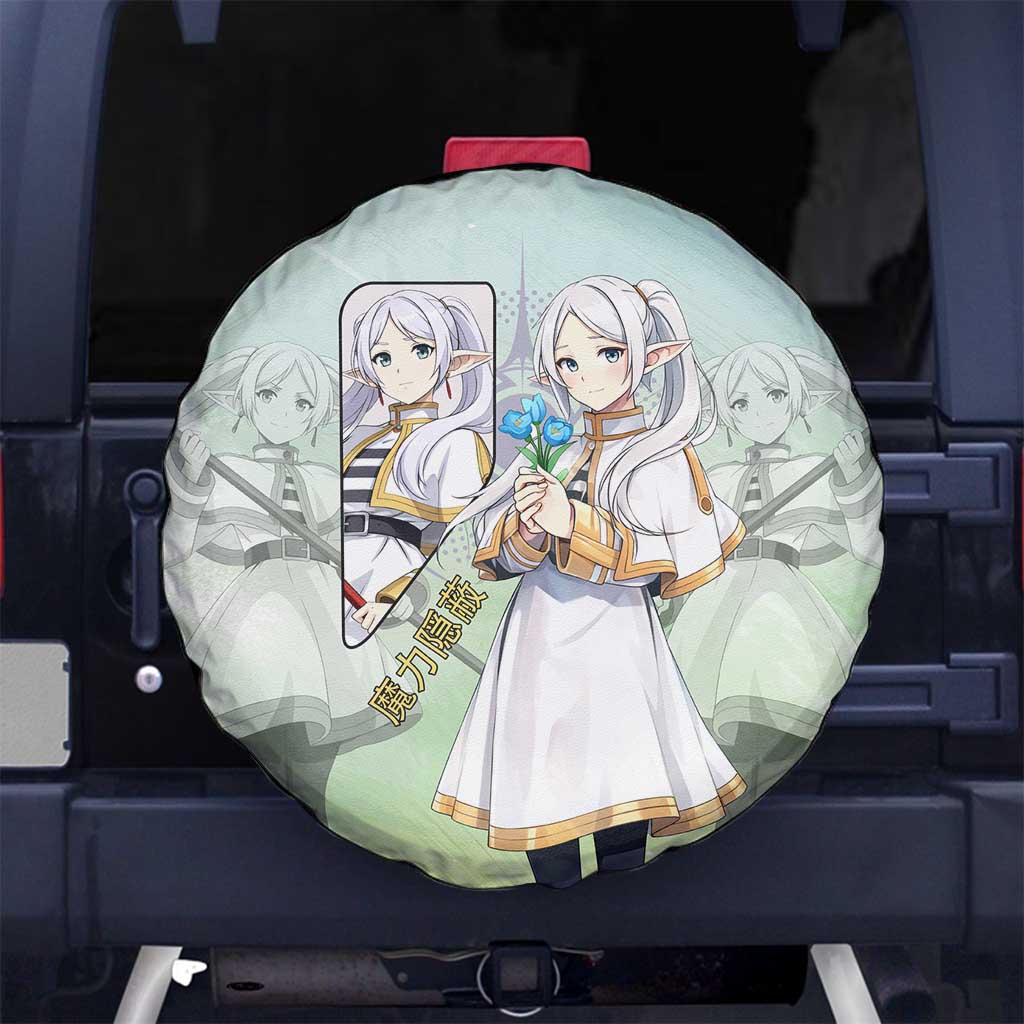 Frieren Frieren Beyond Journey’s End Spare Tire Cover Ethereal Fantasy Anime Style