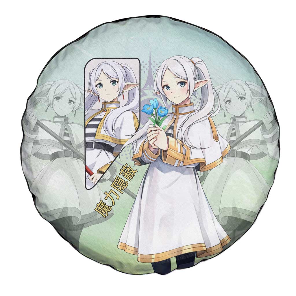 Frieren Frieren Beyond Journey’s End Spare Tire Cover Ethereal Fantasy Anime Style