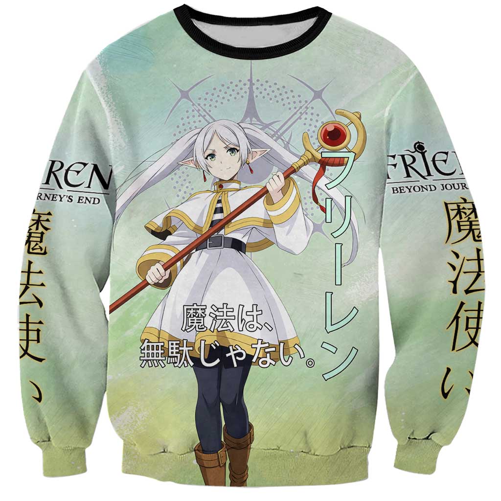 Frieren Frieren Beyond Journey’s End Sweatshirt Ethereal Fantasy Anime Style