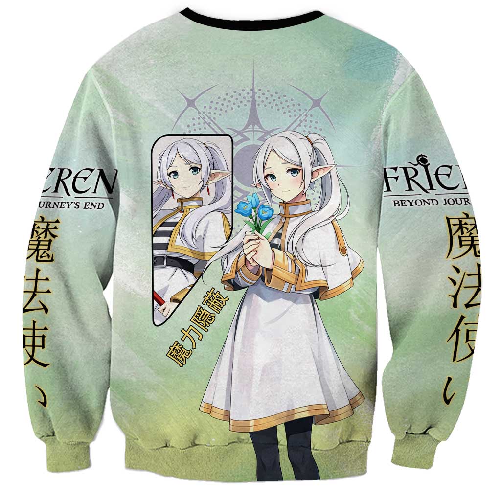 Frieren Frieren Beyond Journey’s End Sweatshirt Ethereal Fantasy Anime Style