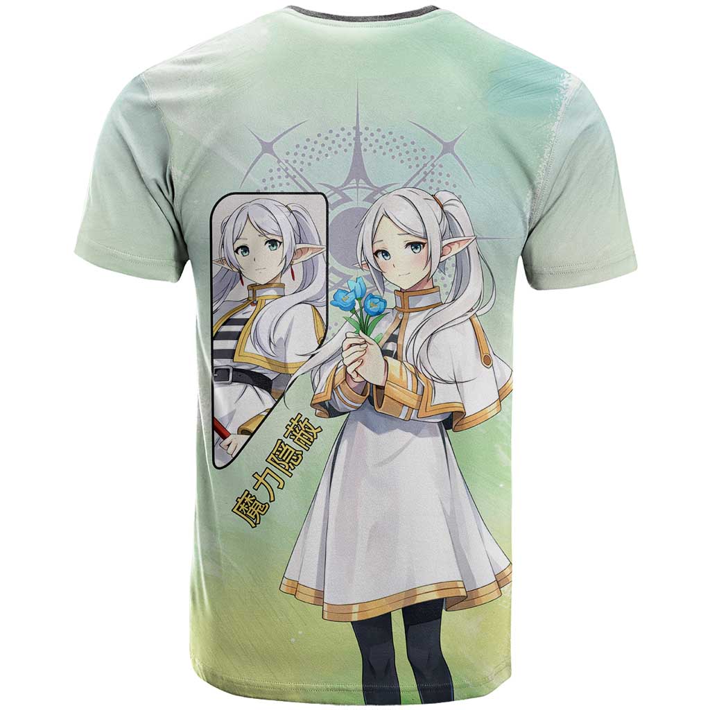 Frieren Frieren Beyond Journey’s End T Shirt Ethereal Fantasy Anime Style