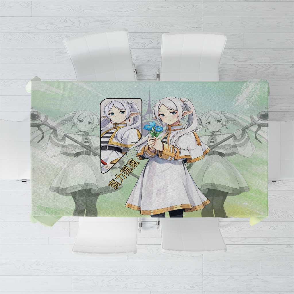 Frieren Frieren Beyond Journey’s End Tablecloth Ethereal Fantasy Anime Style