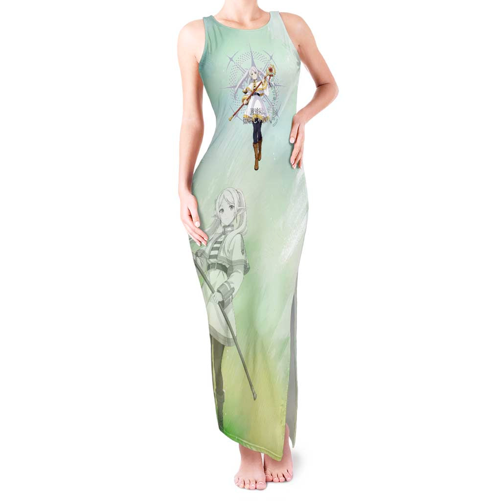 Frieren Frieren Beyond Journey’s End Tank Maxi Dress Ethereal Fantasy Anime Style