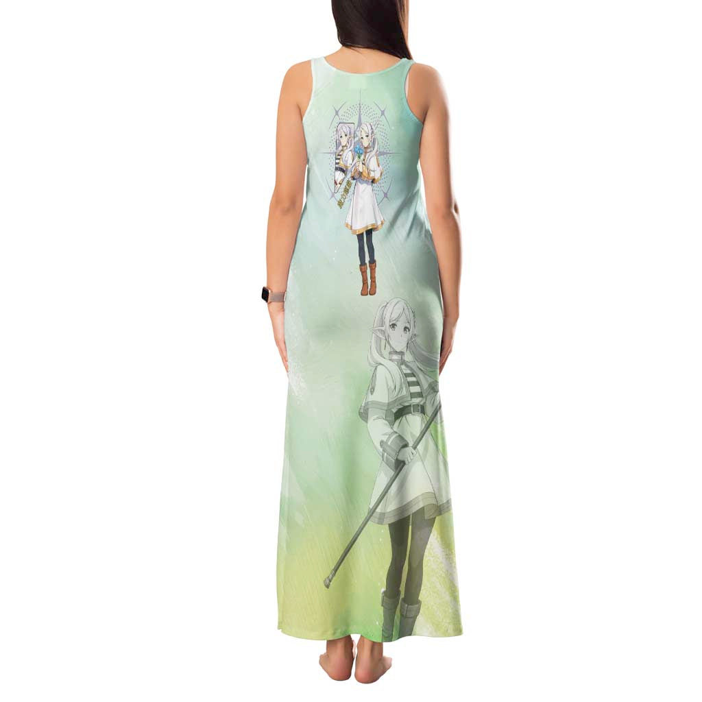 Frieren Frieren Beyond Journey’s End Tank Maxi Dress Ethereal Fantasy Anime Style